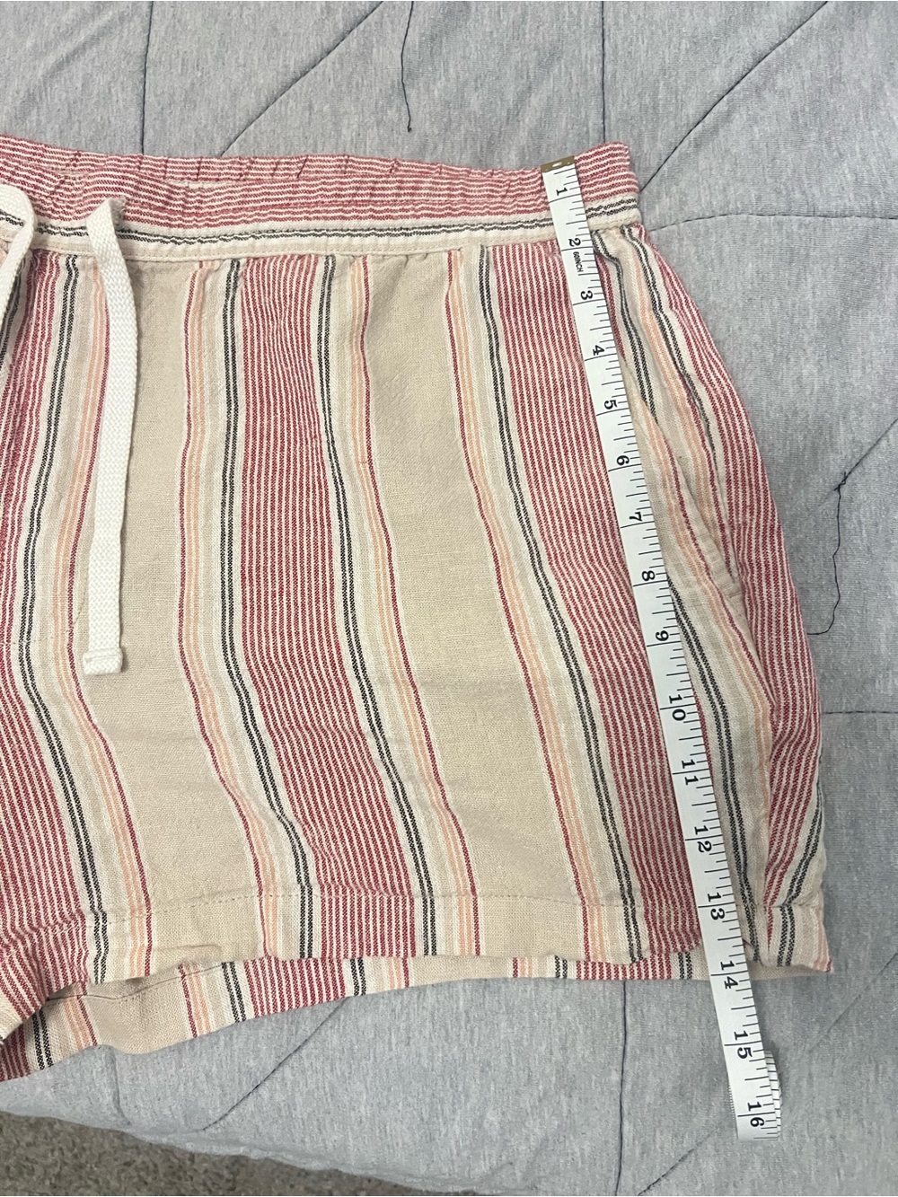 Goodfellow & Co Stripe Drawstring Shorts - Picture 3 of 3
